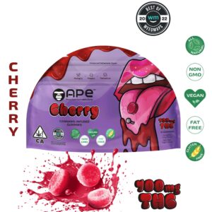 Cherry Edibles — 100MG THC Gummies (NET WT 35g | 3.5g each)
