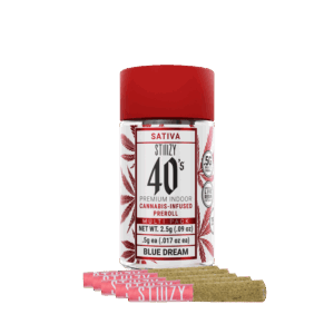 BLUE DREAM – .5G 40’s Infused Mini Preroll 5 Pack