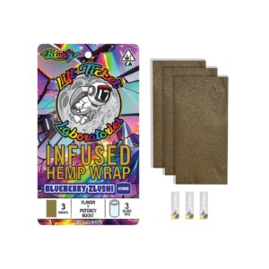 LIFT TICKETS: INFUSED ROLLING PAPER MULTIPACK (5): WITH GLASS TIPS: BLUEBERRY ZLUSHI [H]