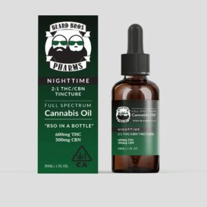 Beard Bros Pharms | Night Time Tincture | 2:1 THC/CBN | 'RSO In A Bottle' Full Spectrum Oil | 30ml