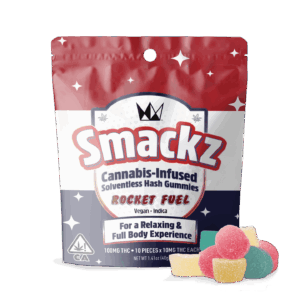 Rocket Fuel Flavored Solventless Gummies - 10 x 10mg