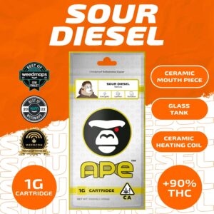 SOUR DIESEL - Sauce Carts 1000 mg.