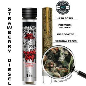 Strawberry Diesel & Blue Dream — Hash Hole Pre-Roll (2.5g)