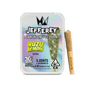 Yuzu Lemon- Jefferey Infused Joint .65g 5 Pack