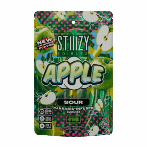 APPLE - 100MG SOUR EDIBLES