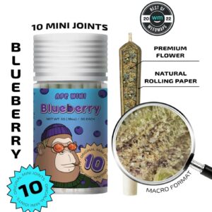 Blueberry — 10 original mini joints (5g | 0.5g each)