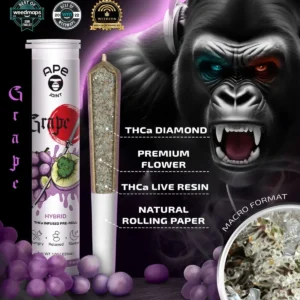 Grape – APE Prerolls THCa Infused 1g