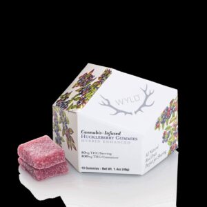 WYLD - HUCKLEBERRY GUMMIES - 10 PACK