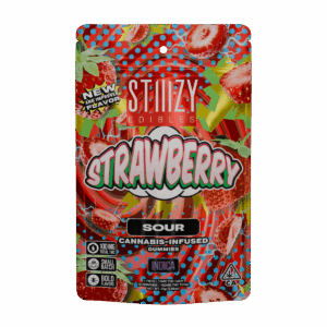 STRAWBERRY - 100MG SOUR EDIBLES