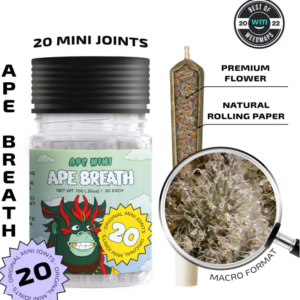 Ape Breath — 20 original mini joints (10g | 0.5g each)