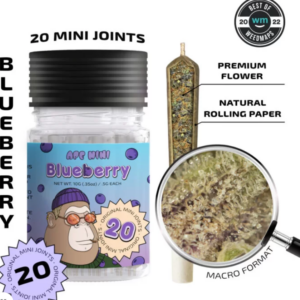 Blueberry — 20 original mini joints (10g | 0.5g each)